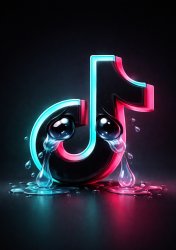 crying tik tok log Meme Template