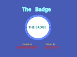 The BAdge Meme Template