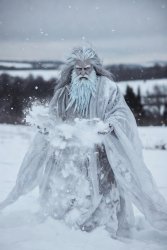 God of Winter Meme Template