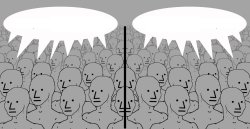 Dual NPC Meme Template