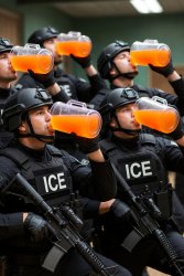 ICE Trump's terrorists, thugs, and traitors Meme Template