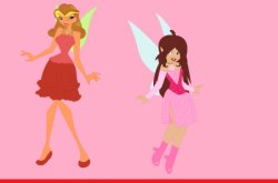 Switch Outfits Rosetta and Flora Meme Template