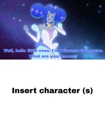 Princess Gwen meets who ? Meme Template