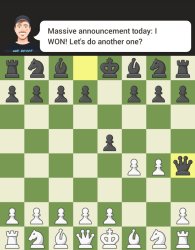 Fool's mate with MrBeast Meme Template