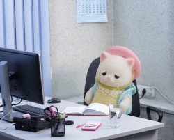 Sad Work Cat Meme Template