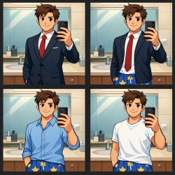 Progressive de-classification Meme Template