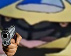 giratina with gun Meme Template