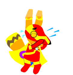 Super Pretztail Giggling! Meme Template