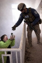 Border Patrol Flsshbang Grenade Meme Template