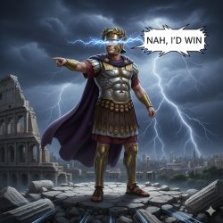 Nah, I'd Win Meme Template