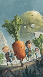 Moon Face Potato Meme Template