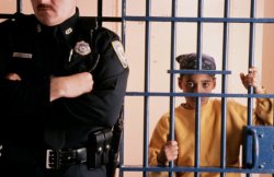 Black boy in prison Meme Template