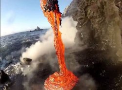 lava cascade Meme Template