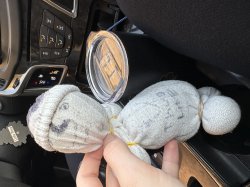 sock baby coffee Meme Template