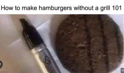 the burger don't taste right Meme Template