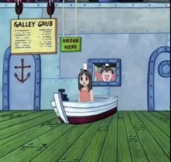 Osaka Krusty krab Meme Template