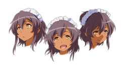 3 Headed Anime Girl Meme Template