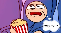 The Evaluator Why Tho? Meme Template