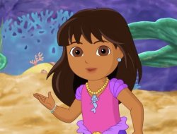 Dora Mermaid Meme Template