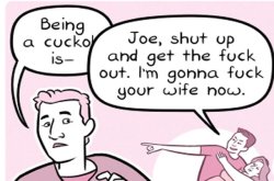 Cuck comic panel Meme Template