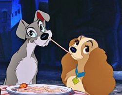 Lady and the tramp Meme Template