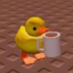 Duck drinking coffe Meme Template
