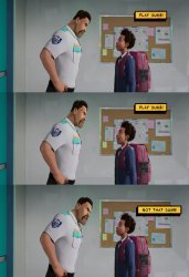 spiderverse play dumb Meme Template