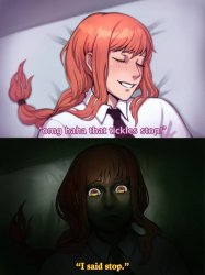 Makima is very clear Meme Template