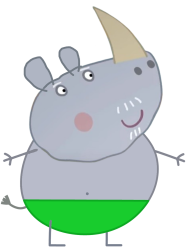 Grandpa Rhino Meme Template