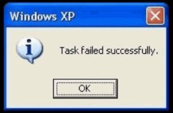 Task failed successfully Meme Template