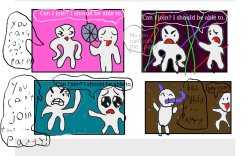 Can I join the party? Meme Template