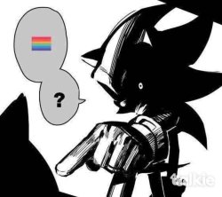 Sonic Gæy question Meme Template