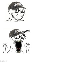 AEW Fans be like Meme Template
