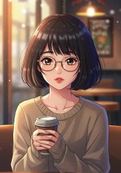 Cute anime girl Meme Template