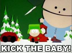 Kick the Baby Meme Template