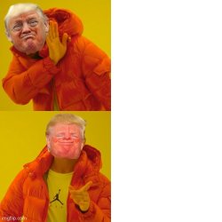 Trump Hotline Bling Meme Template