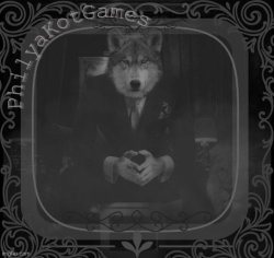 Wolf on a chair v2 Meme Template