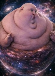 Fat Man of the Universe Meme Template