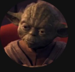 Round Yoda Meme Template