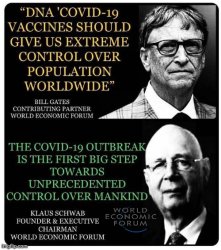 WEF Vaxx Psychos Meme Template