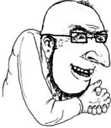 Happy merchant soyjak Meme Template