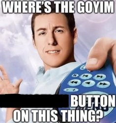 Goyim button Meme Template