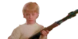 Kevin with gun Meme Template