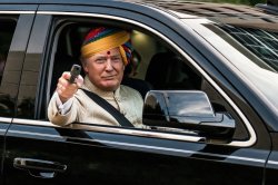 Indian Trump Meme Template