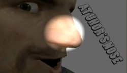 AT UHORS'S NOSE Meme Template