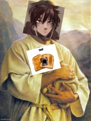 Leaf Holding Toaf Meme Template