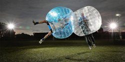 bubble soccer Meme Template