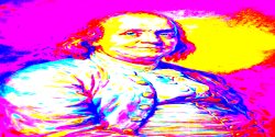 High Ben Franklin Meme Template