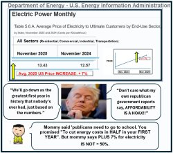 2025 Increasing Electricity Prices Meme Template