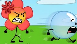 BFDI Angry Flower Meme Template